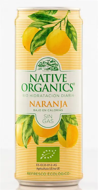 Апельсиновый безалкогольный напиток Native Organics. Апельсиновый безалкогольный напиток Native Organics.
