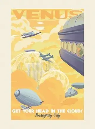 Горячая точка вулкана Клеопатры на Венере