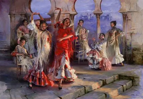 Знаменитые танцоры фламенко Рикардо Санса.