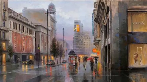 Обнаженный Мадрид Рикардо Санса (и другие его работы)