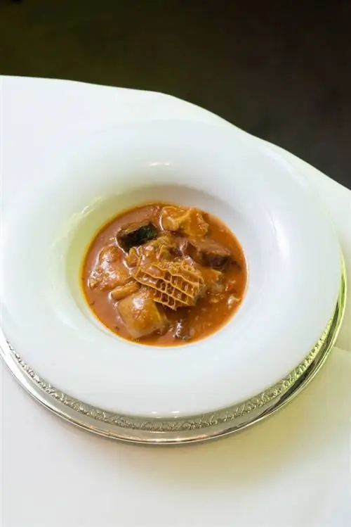 Рубец Хорхе Лоса - одно из новых блюд в меню