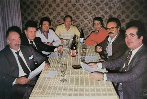 Учредительный акт «Друзей галисийской кухни».