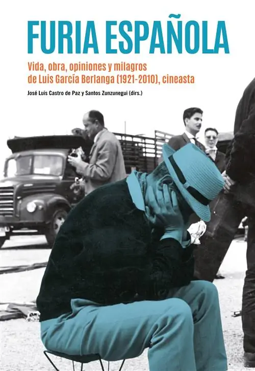 Обложка книги «Испанская ярость. Жизнь творит мнения и чудеса режиссера Луиса Гарсии Берланги».