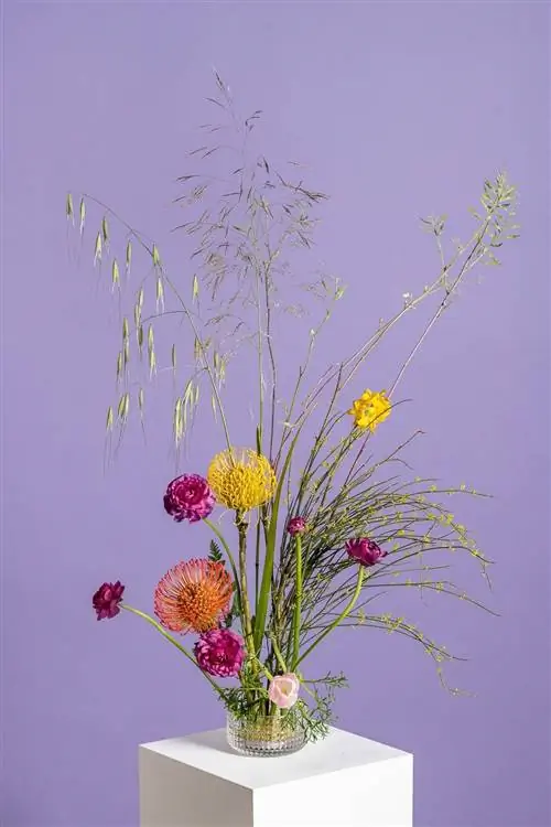 Цветочный центр, созданный Хуанмой Гонслес в Orangerie Sevilla.