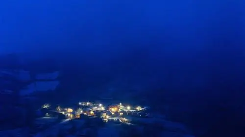 Суровая зима Анкарес в Галиции