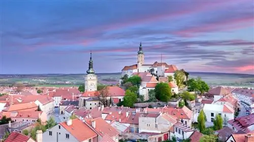 Микулов, сказочное место в Южной Моравии