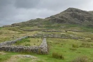 Полюбуйтесь видами римского форта Hardknott.