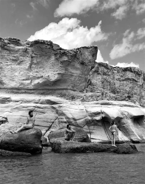 Нудистская бухта недалеко от Лос-Эскульос в Кабо-де-Гата.