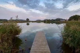 Тюрингия Глобальный геопарк ЮНЕСКО Инзельсберг Драй Гляйхен Германия