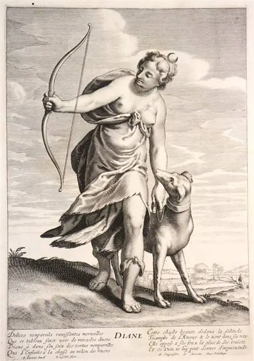 луна и женщина