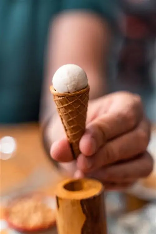 Анчоусное мороженое в уксусе