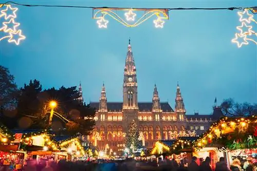 Блошиный рынок на Rathausplatz