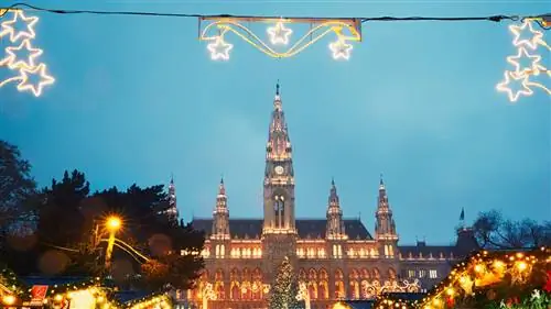 Лучшие рождественские ярмарки в Вене