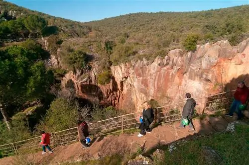 Старый железный рудник La Jayona Fuente del Arco Badajoz