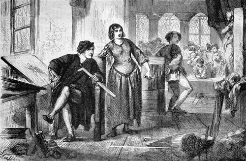 Сабина де Штайнбах и ее отец Эрвин де Штайнбах