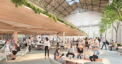 Так что будь внутри здания