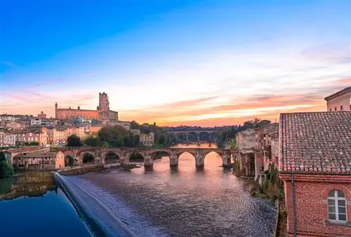 Вид на Альби Тарн Франция