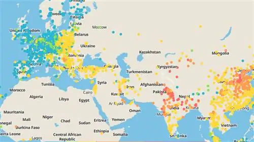 Самоизоляции недостаточно для улучшения качества воздуха (карта)
