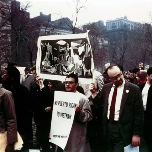 Демонстрация против войны во Вьетнаме в Центральном парке Нью-Йорка, 1967 год. Фото Алисии Легг.