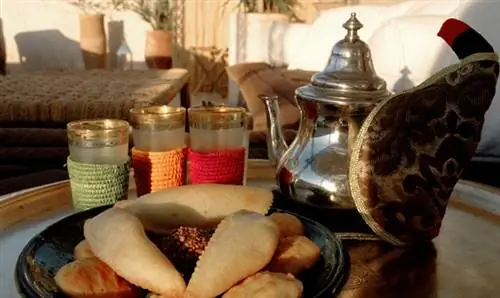 Завтрак в Riad Vert