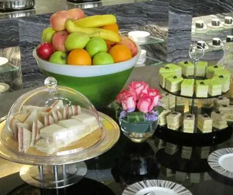 Послеобеденный чай Crystal Cruises