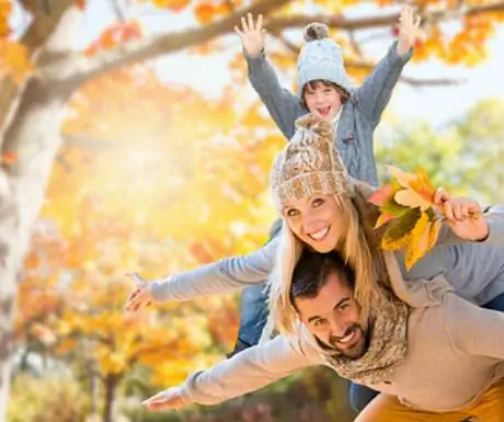 Осень с семьей