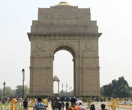 Ворота Индии в Нью-Дели