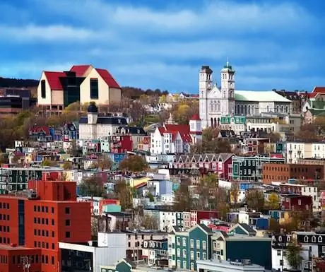 Центр города Сент-Джонс
