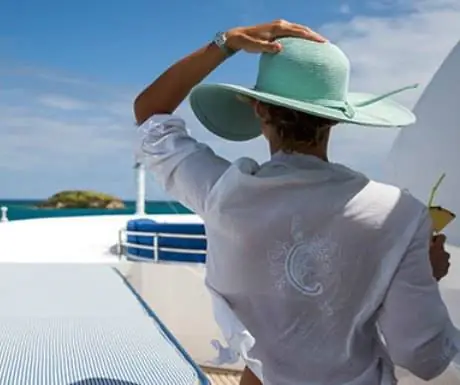 На борту суперяхты