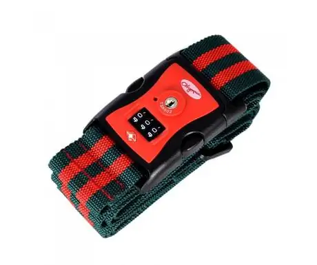 Багажный ремень Olympia с замком TSA