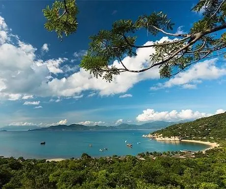 Six Senses Ninh Van Bay - Вид на курорт