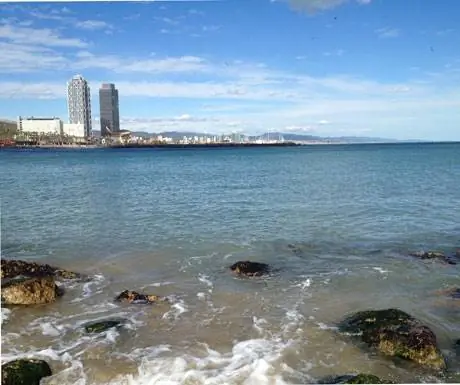 Барселона с моря