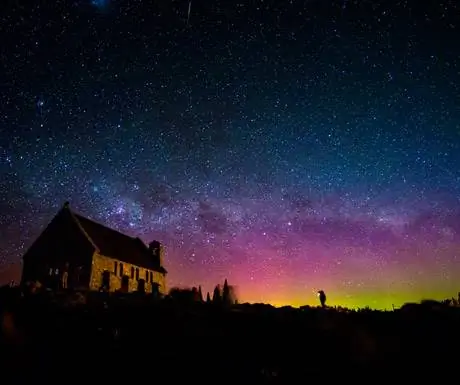 Озеро Текапо, Новая Зеландия