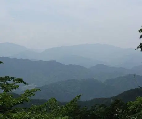 Потрясающие виды с горы Такао