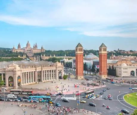 Виды из торгового центра Las Arenas