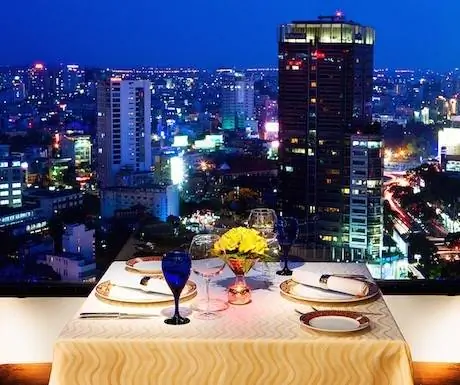 Sheraton Towers Saigon - Фирменный ресторан_Вид на город