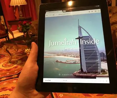 Jumeirahinside на iPad Jumeirahinside на iPad