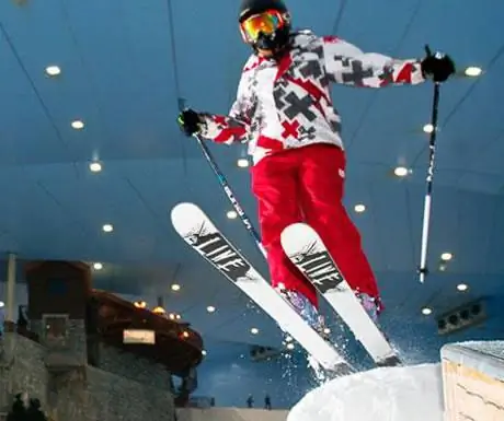 Катание на лыжах в Дубае