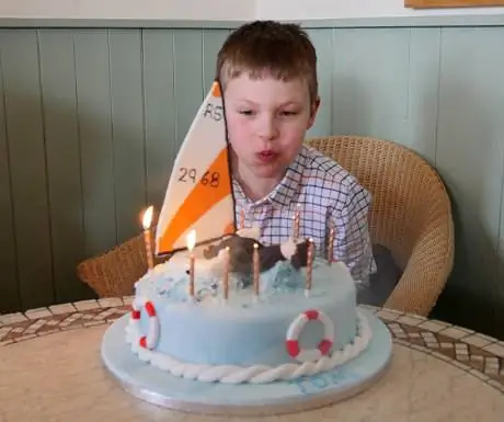 Раздув торта 2