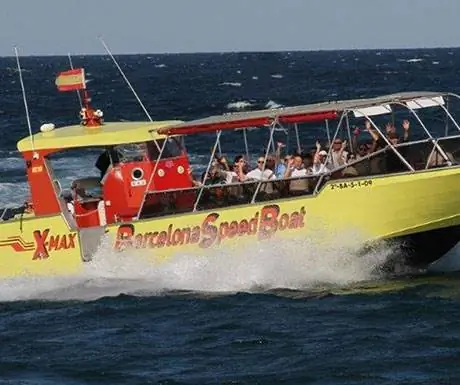 Скоростной катер Барселона