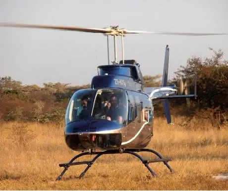 Monate Game Lodge: полет на вертолете