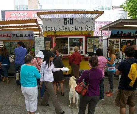 Тележки с едой в Портленде