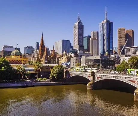 Мельбурн днем
