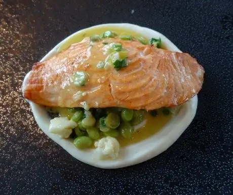 Мансарда Санкт-Петербург Русское Ризотто с Лососем и Овощами