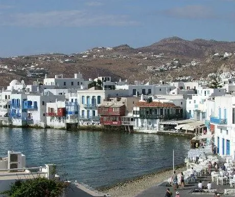 Миконос, Греция: места отдыха знаменитостей