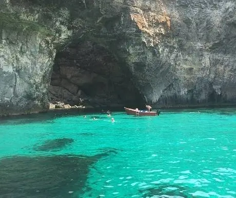 Голубой грот, Комино, Мальта