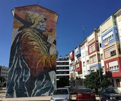 Фреска в Сантоне