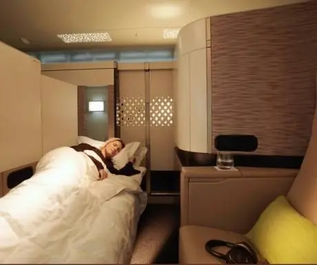 Апартаменты первого класса Etihad A380