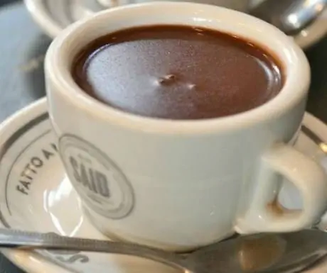 Горячий шоколад Саид дель 1923.