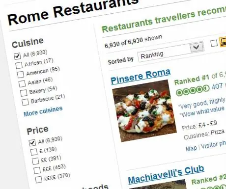 5 советов, как использовать TripAdvisor для поиска ресторана в Италии
